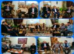 دیدار از خانواده مهدی علمداری پیشکسوت هنرمند قلمزنی